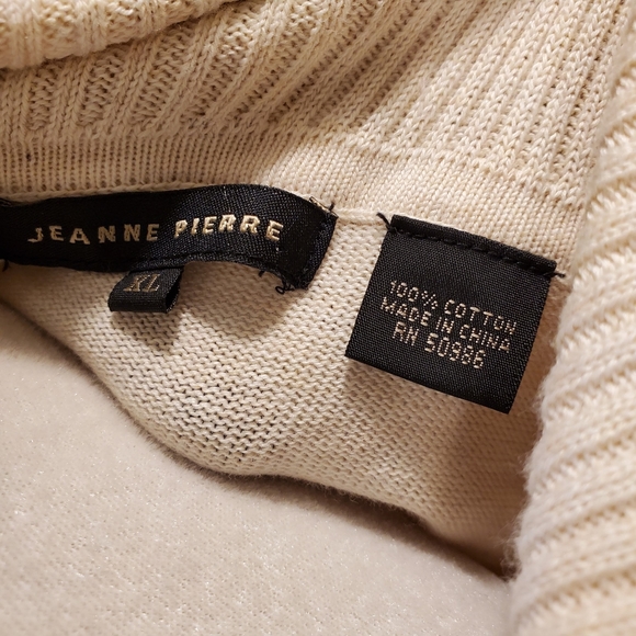 Jeanne Pierre Color Block Sweater sz XL NwoT - Picture 9 of 11